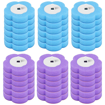 18/36 Pcs Toilet Brush Disposable Replacement Head Cleaning Kit Toilet Bowl Brush Long Handle Wc Accessories Tool