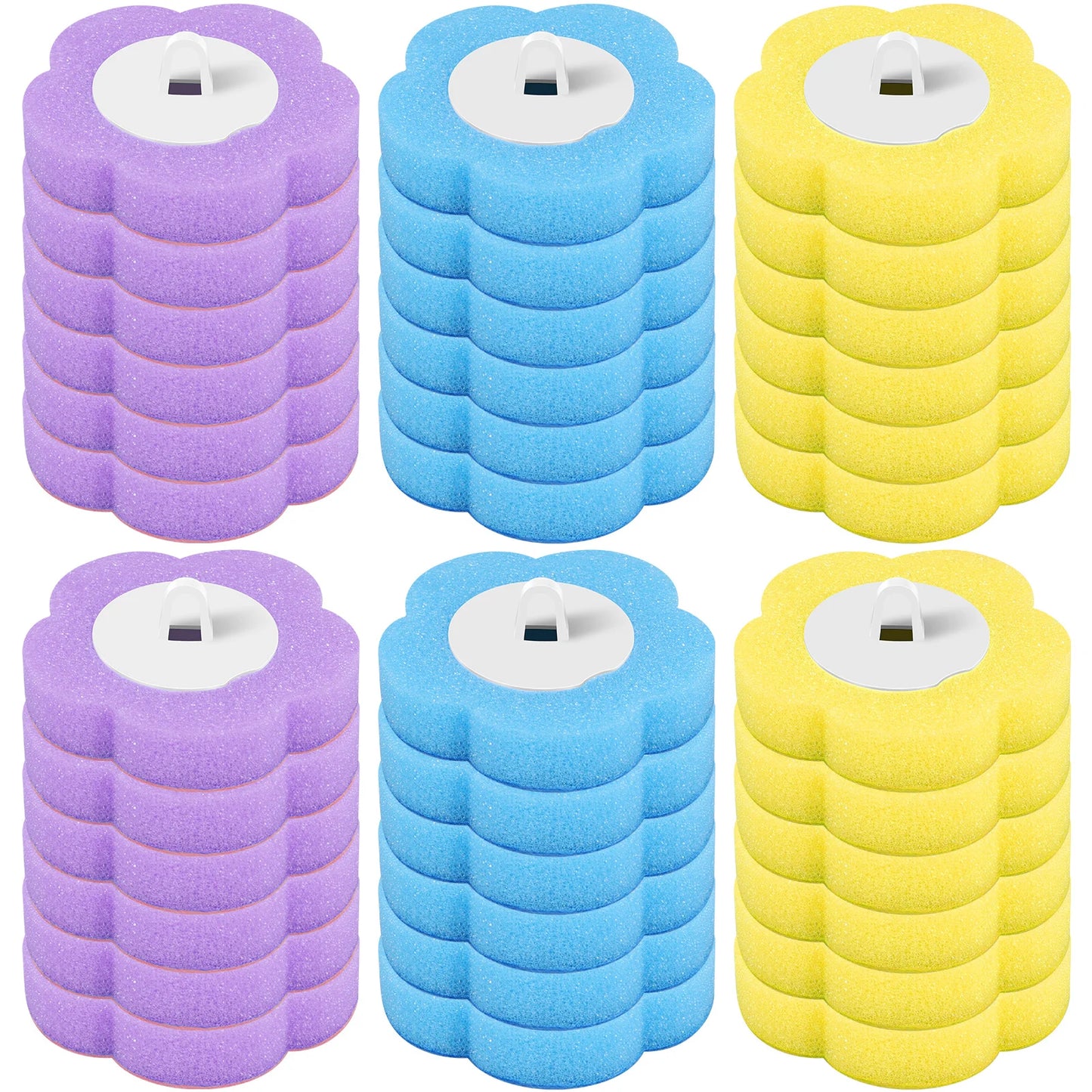 18/36 Pcs Toilet Brush Disposable Replacement Head Cleaning Kit Toilet Bowl Brush Long Handle Wc Accessories Tool