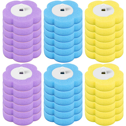 18/36 Pcs Toilet Brush Disposable Replacement Head Cleaning Kit Toilet Bowl Brush Long Handle Wc Accessories Tool