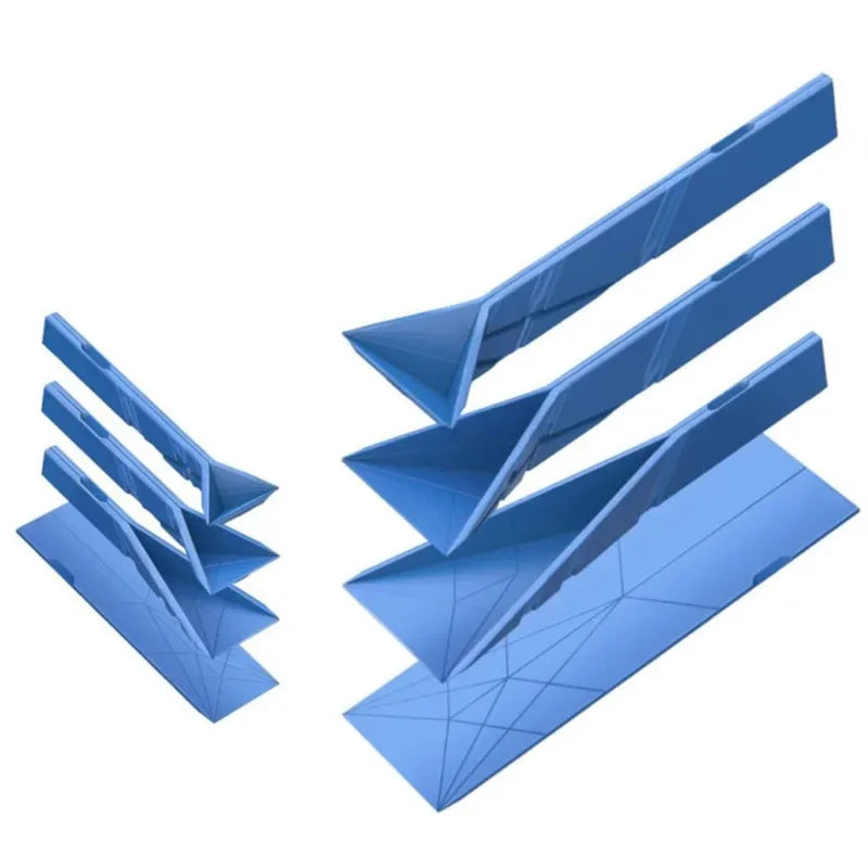 3-in-1 Measuring Spoon Polygons Flat 6 Different Sizes Multifunctional Folding Flat Kitchen Accessories Small Tool Cutlery Spoon