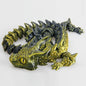3D Printed Magic Dragon Movable Joint Fidget Toy Rotatable Articulated Office Desktop Ornament Adults Kid Toy Crafts Gift