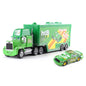 Disney Pixar Cars And Trucks Toy Set The King Cruz Lightning Mcqueen Mike Uncle 1/43 Diecast Model Trucks Toys Gift For Kids